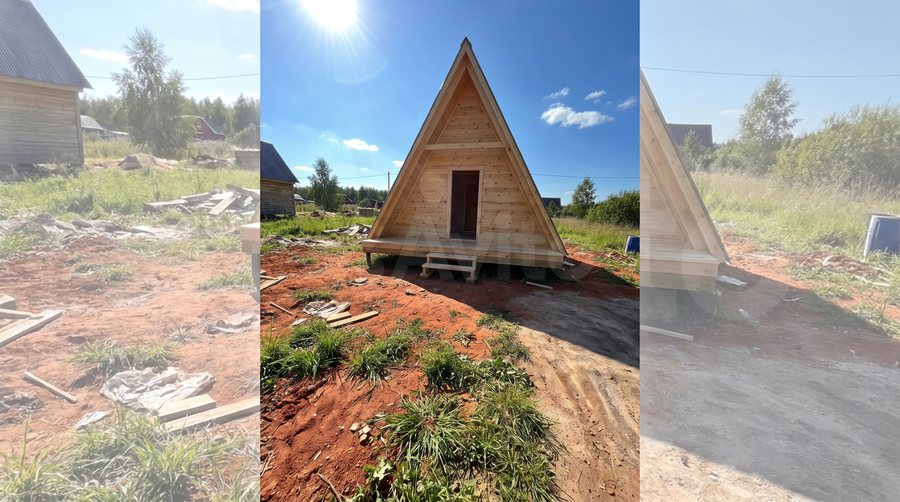 Freshly built chalet